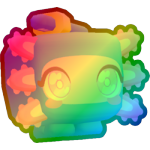 Rainbow Ninja Axolotl
