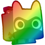 Rainbow Ninja Raccoon