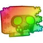 Rainbow Nuclear Axolotl