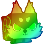 Rainbow Nuclear Wolf