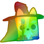 Rainbow Old Wizard Corgi