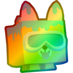 Rainbow Ooze Corgi