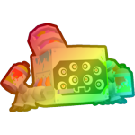 Rainbow Paintbot Spider