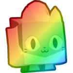 Rainbow Pajamas Cat