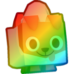 Rainbow Pajamas Dog