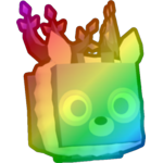 Rainbow Pastel Deer
