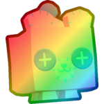 Rainbow Pastel Sock Bear