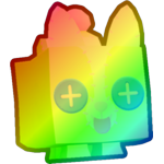 Rainbow Pastel Sock Corgi