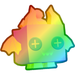 Rainbow Pastel Sock Dragon