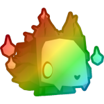 Rainbow Phantom Wolf