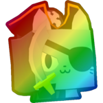 Rainbow Pirate Cat
