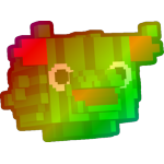 Rainbow Pixel Hippomelon