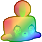 Rainbow Playful Seal