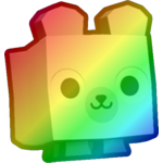 Rainbow Polar Bear