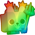 Rainbow Poseidon Corgi