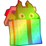 Rainbow Present Dragon