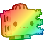 Rainbow Prison Axolotl