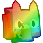 Rainbow Pumpkin Spice Cat