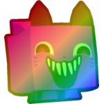 Rainbow Puurple Cat