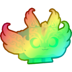 Rainbow Quartz Fox