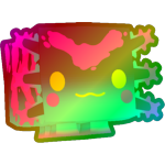 Rainbow Rave Axolotl