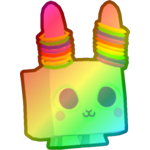 Rainbow Rave Bunny