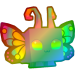 Rainbow Rave Butterfly