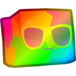 Rainbow Rave Slime