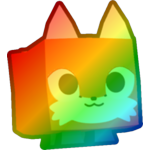 Rainbow Red Fox