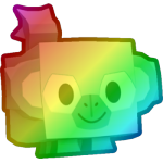Rainbow Rock Monkey