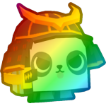 Rainbow Ronin Panda