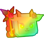 Rainbow Rose Pooka