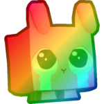 Rainbow Sad Bunny