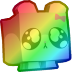 Rainbow Sad Hamster