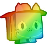 Rainbow Safari Cat