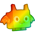 Rainbow Scroll Dragon