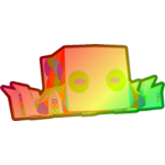 Rainbow Shimmering Octopus