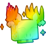 Rainbow Silver Moose