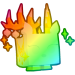 Rainbow Silver Stag