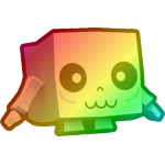 Rainbow Skeleton