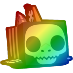Rainbow Skeleton Shark