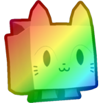 Rainbow Snow Cat