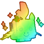 Rainbow Snowflake Pegasus