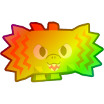 Rainbow Spitting Dino
