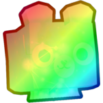 Rainbow Stargazing Bear