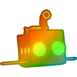 Rainbow Steampunk Fish