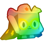 Rainbow Stunt Cat