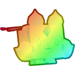 Rainbow Subzero Cat