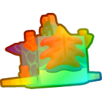Rainbow Super Coral Whale