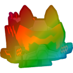 Rainbow Tech Samurai Cat